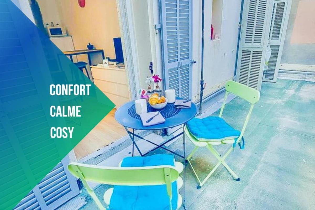 Apartment T1 Centre - Ideal Couple & Amis - Confort - Wifi - Calme - Climatisation - Coin Terrasse *